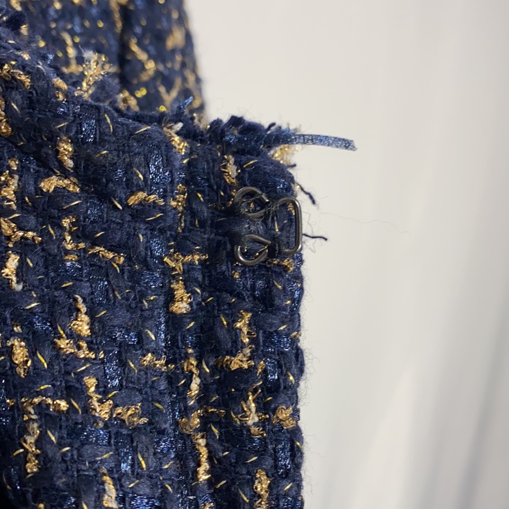 New Open Front With Clasp Tweed Jacket - image 5